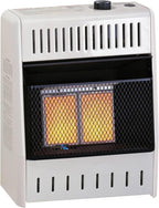 ProCom Heating Liquid Propane Ventless Infrared Plaque Heater With Base Feet - 10,000 BTU, T-Stat Control - Model# ML100TPA-B