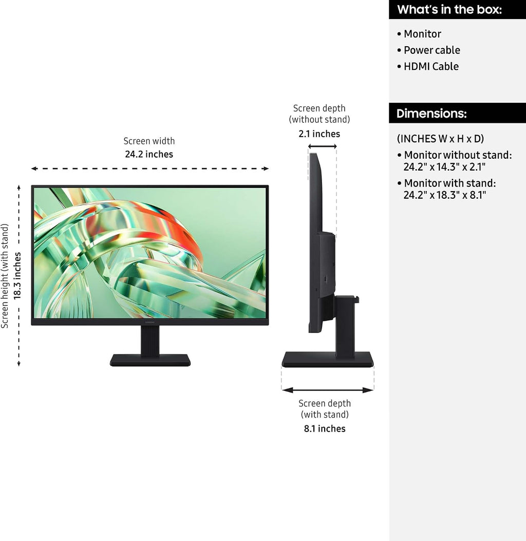 Samsung 27" ViewFinity S7 (S71H) 4K UHD IPS HDR10 High Resolution Monitor