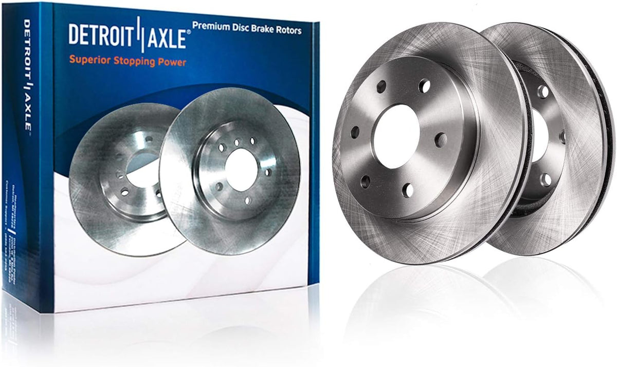 Detroit Axle - Rear Brake Kit for 1999-2006 GMC Sierra Chevy Silverado 1500