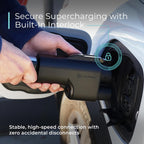 Lectron NACS to CCS Electric Vehicle Adapter with Interlock - (500A/1,000V) - Compatible with Tesla Superchargers - CCS1 EV Fast Charging with Vortex