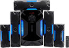 Rockville HTS56 5.1-Channel Bluetooth Home Theater System, 8" Subwoofer