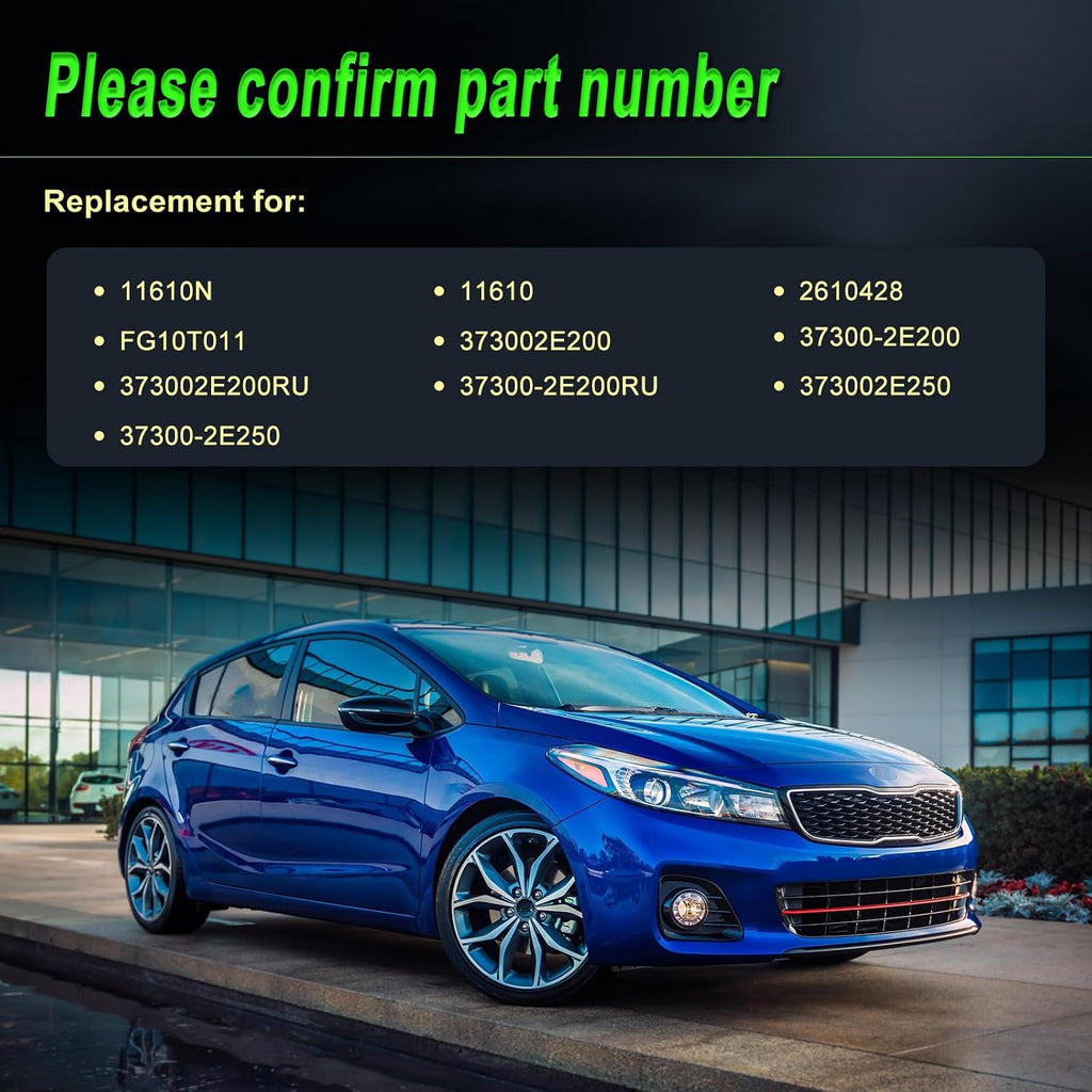 90A Alternator fit for 2011-2017 Elantra 2012-2013 Soul 1.8L 2.0L L4