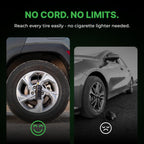 Airmoto Portable Tire Inflator and Hard Carrying Case Bundle