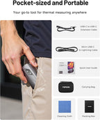 TOPDON TC002C Duo Thermal Imaging Camera for Any USB-C iPhone iPad Android