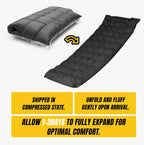 YELLOW JACKET Folding Camping Cot for Adults,600LBS Max Load,28" Wide Sleeping Cot with Removable Thick Mattress Portable Foldable Camping Bed with