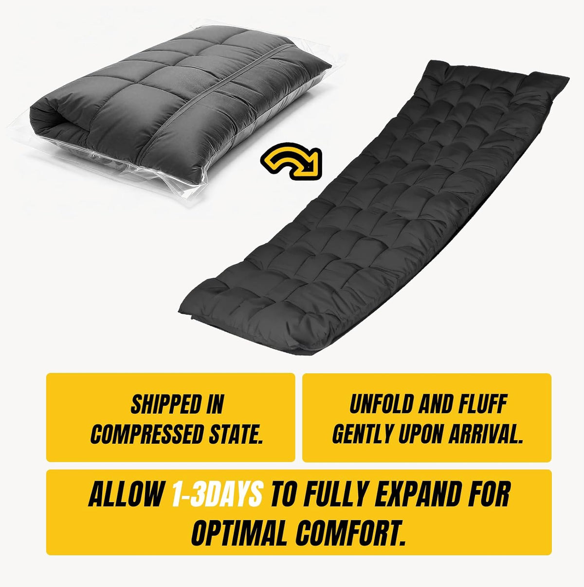 YELLOW JACKET Folding Camping Cot for Adults,600LBS Max Load,28" Wide Sleeping Cot with Removable Thick Mattress Portable Foldable Camping Bed with