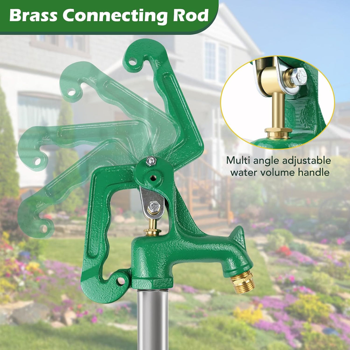 Frost Proof Yard Hydrant Frost Free Outdoor Faucet Freeze Proof Total3.25FT