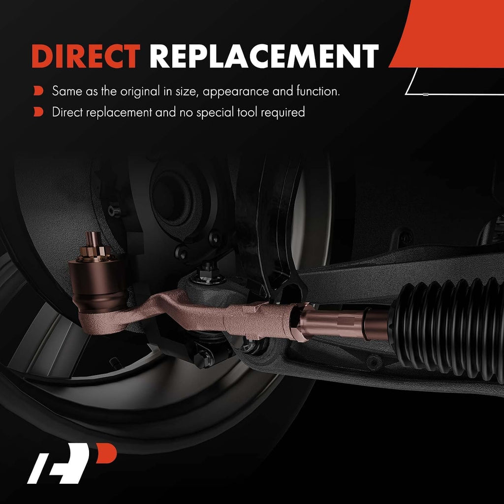 A-Premium Front Inner & Outer Tie Rod End Kit Fix Uneven Tire Wear
