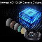 HD 1080P Backup Camera Plug & Play: Fast 60FPS Smooth Real-Time Clear View