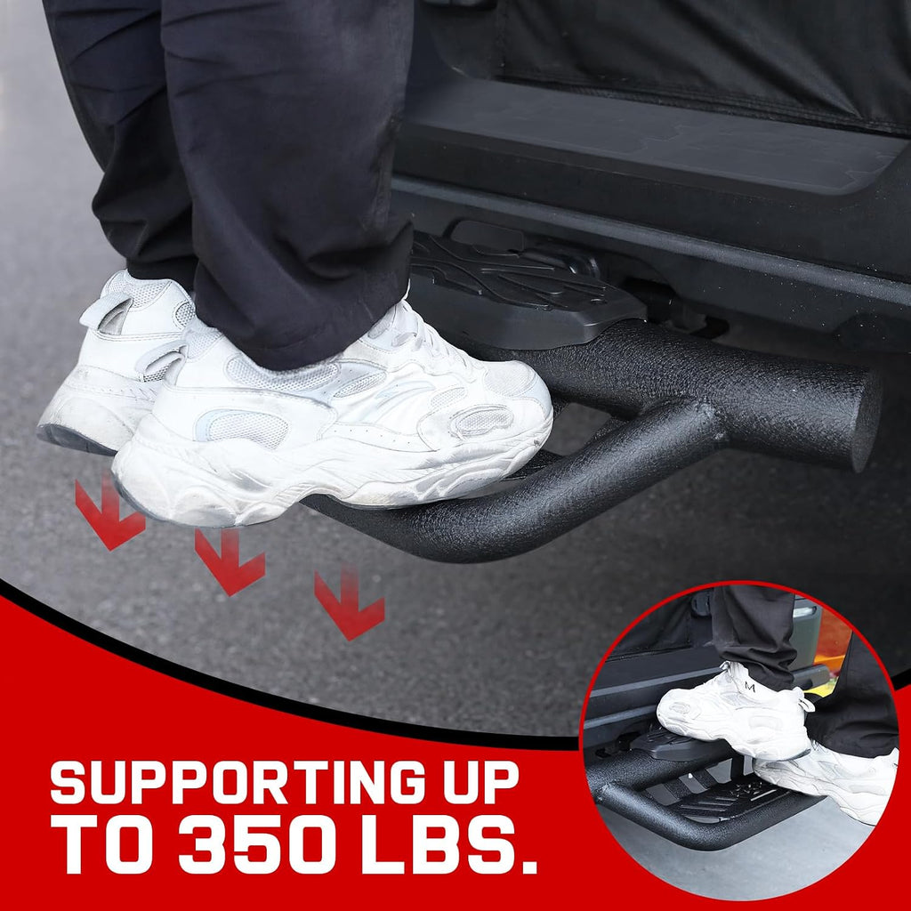 Double Layer Tow Hitch Step for 2" Hitch Receiver Trailer Hitch Step