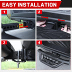 Double Layer Tow Hitch Step for 2" Hitch Receiver Trailer Hitch Step