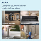 Moen Essie Pulldown Kitchen Faucet, Spot Resist Stainless, 87014SRS