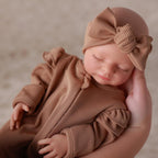 BABESIDE 16 Inch Silicone Baby Doll Weighted 4LB, Lifelike Newborn Dolls