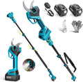 SEESII 2-in-1 Pole Electric Pruning Shears, 2.2" Cut Cordless Pole Pruner