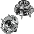 Detroit Axle - 2 Front Wheel Bearing Hubs Assembly for 13-15 Chevy Malibu