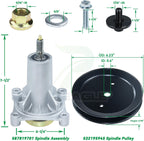 2 Pack 587819701 Spindle Assembly for Craftsman 42" YT3000 Decks