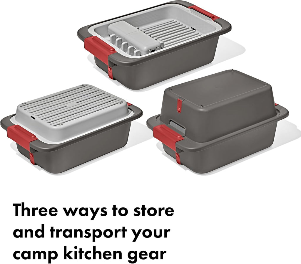 OXO Outdoor Kitchen Gear Wash, Dry and Stow System