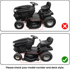 HECASA 46" Lower Bagger Chute Compatible with Craftsman Lawn Mowers
