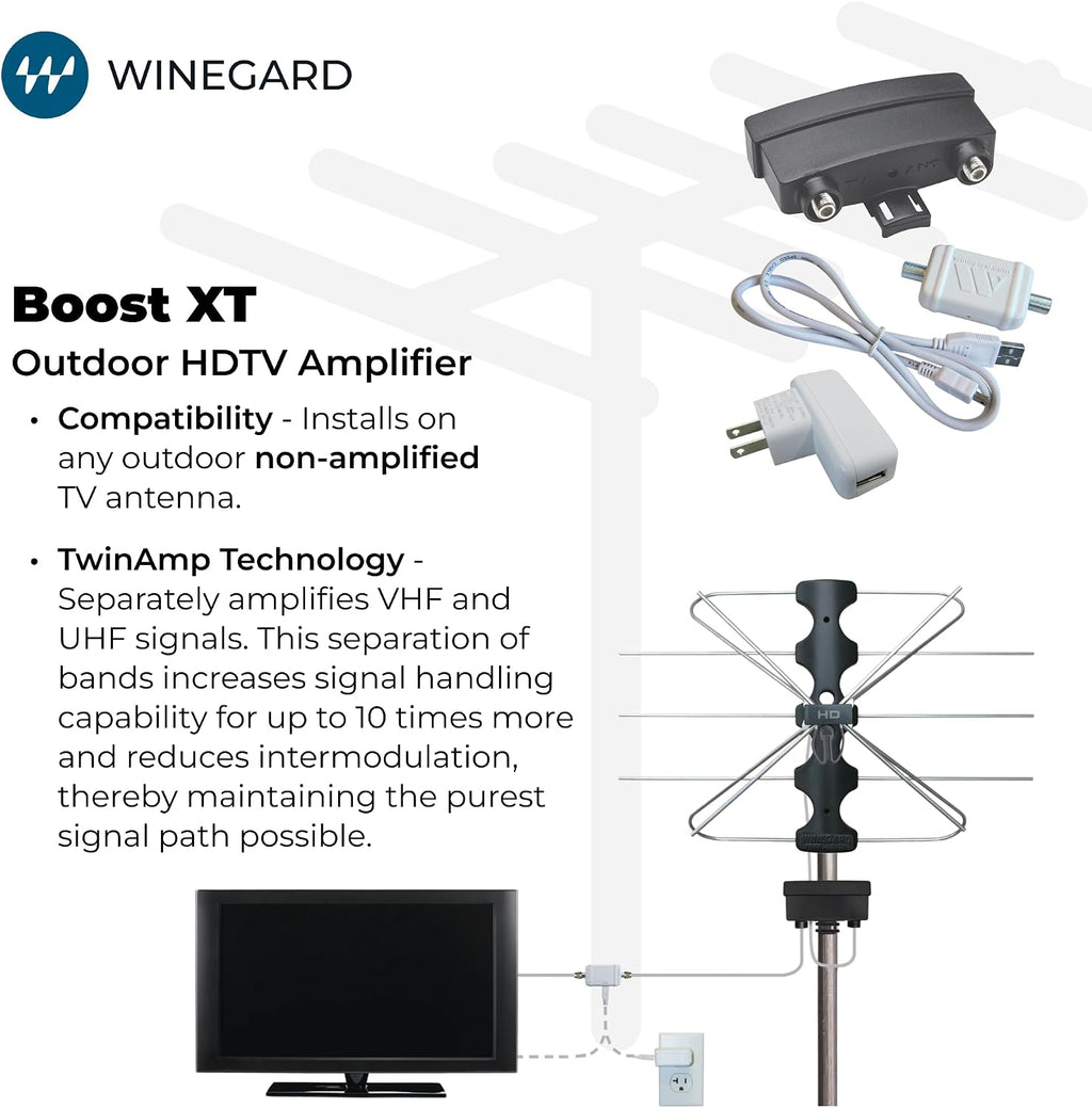 Winegard Boost XT LNA-200 Outdoor TV Antenna Preamplifier
