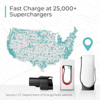 Lectron NACS to CCS Electric Vehicle Adapter with Interlock - (500A/1,000V) - Compatible with Tesla Superchargers - CCS1 EV Fast Charging with Vortex
