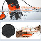 Prostormer 1HP 4200GPH Clean/Dirty Submersible Sump Pump