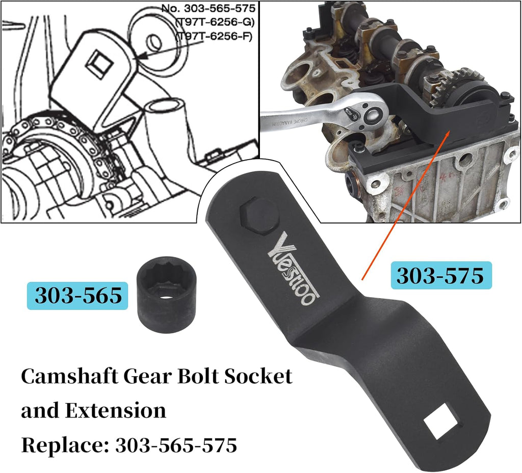Camshaft Timing Tool Kit Compatible with Ford Land Rover Explorer