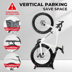 ROCKBROS Bike Stand 2-in-1, Vertical or Horizontal for 20-29 Inch Wheels