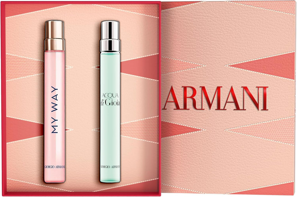 Armani Beauty My Way & Acqua di Gioia - Women's Perfume Trial & Travel Set
