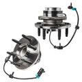 Detroit Axle - Pair 2WD Front Wheel Bearing Hub for 99-06 Silverado 1500