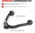Front Upper Control Arm Suspension Kit Fit for 1999-2006 Chevy Silverado Sierra 1500 2000-2006 Suburban Yukon Tahoe 2002-2006 Avalanche Escalade with
