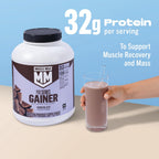 Muscle Milk Gainer Protein Powder, Vanilla Creme, 32g Protein, 5 Pound