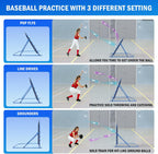 Soccer Baseball Rebounder Soccer Goal Net, Volleyball Rebound Pitchback Net