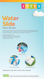 INTEX Kool Splash Inflatable Water Slide for Swimming Pool Fun