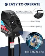 Kohree Electric Trailer Jack 4000 lbs with 7-Way Connector, Heavy Duty