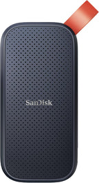 Sandisk 2TB Portable SSD, Up to 800MB/s Read Speeds, Black (Old Model)