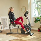 Sunny Health & Fitness Elite Interactive Series Recumbent Bike - SF-RB420046