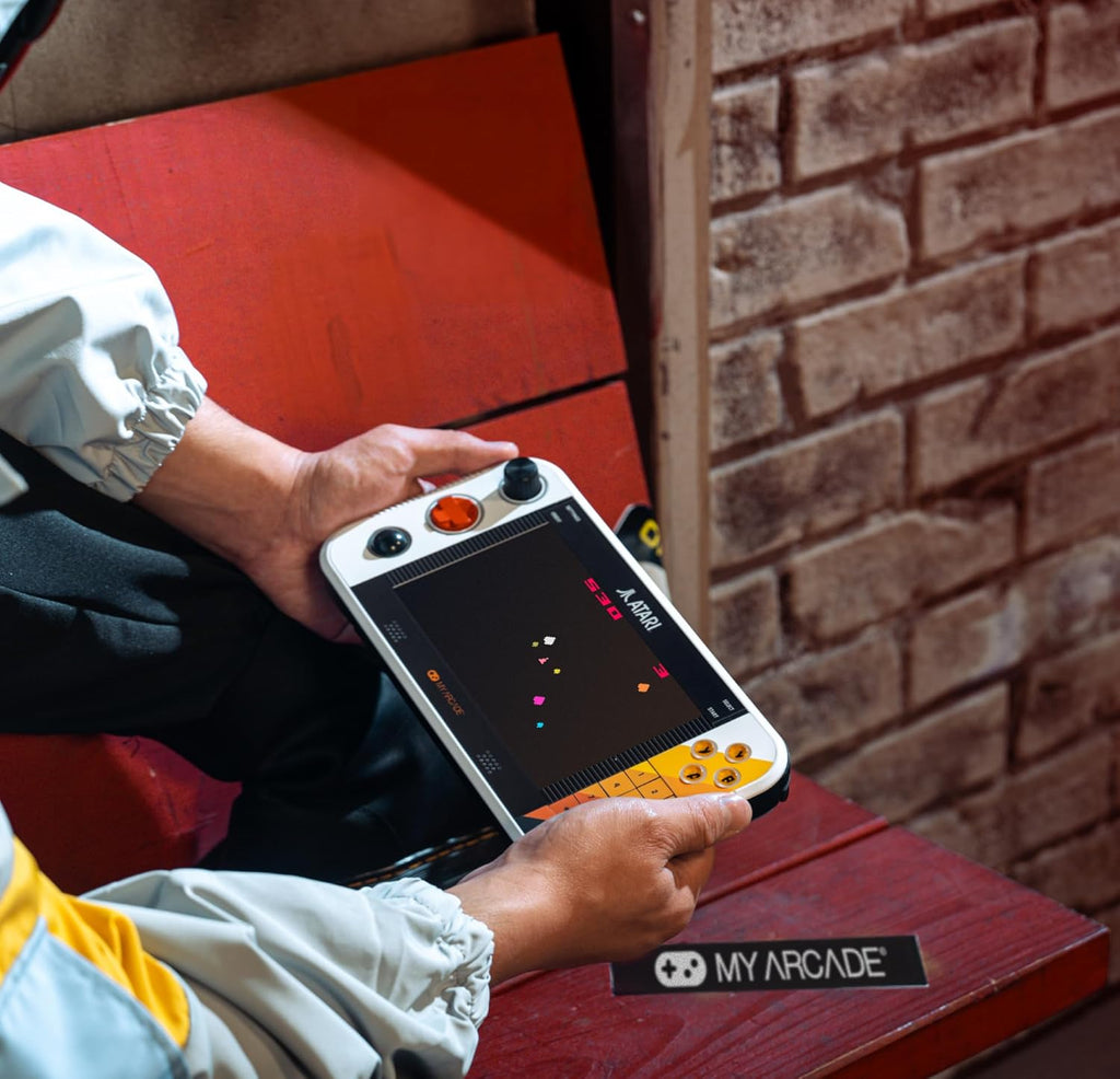 My Arcade Atari Gamestation Go: 200+ Preloaded Retro Games, Includes PACMAN