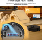 roborock Q7 M5+ Robot Vacuum and Mop, Up to 7-9 Weeks Self-Empty, 10000Pa