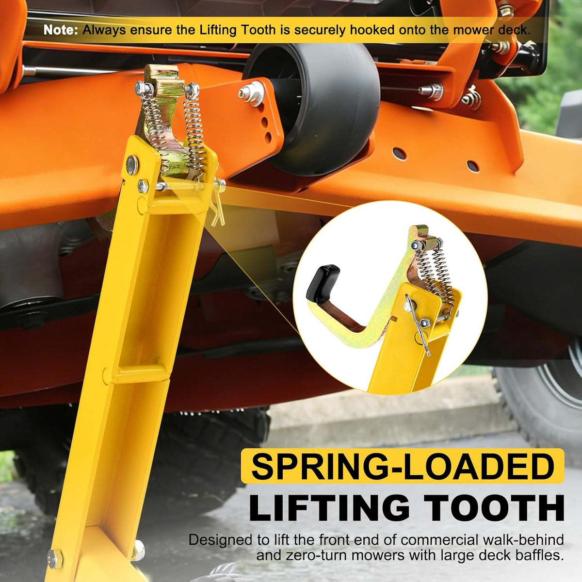 Lawn Mower Jack 800LBS, Zero Turn Mower Jack Lift, Foldable