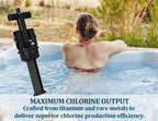 Salt Water chlorination System Cartridge Replacement for Spas & Hot Tubs/Hot Spring Highlife/Limelight,Chlorine-Generating Filter for Gentle,Soft