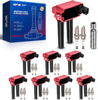 KAX 8 Ignition Coils & 8 Spark Plugs Set for 5.7L HEMI Dodge Ram 1500