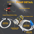 Electric Oil Change Pump, Oil Extractor Pump 12/24V 100W