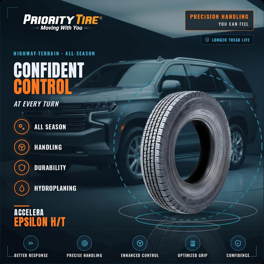 Accelera Epsilon H/T LT215/85R16 All Season 115/112R E (10 Ply) Radial Tire