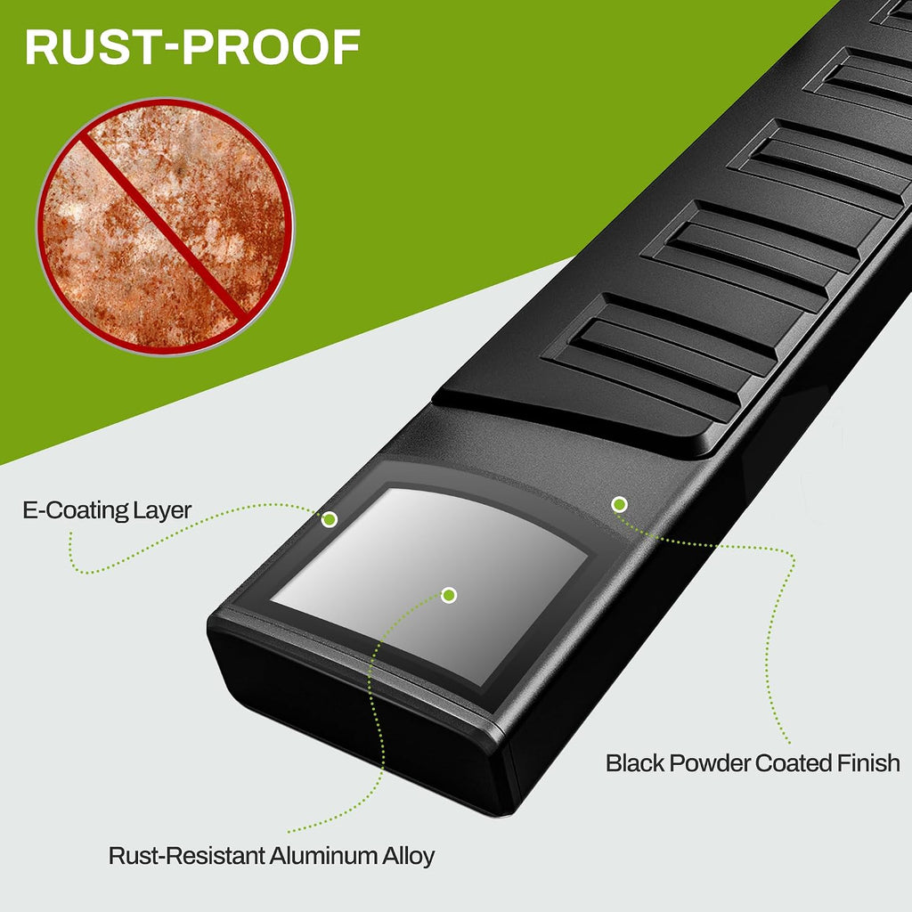 AUTOSAVER88 Running Boards Compatible with 2019-2026 Silverado/Sierra 1500