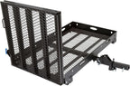 Silver Spring Folding Steel Wheelchair Scooter Carrier, 500 lb, 59 In Ramp