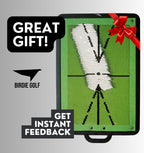 Birdie Golf Swing Training Mat - Sequin Tech, Analyzes Swing Path, Portable