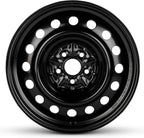 For 2009-2019 Toyota Corolla Rims 16 Inch Painted Black Car Rim - OE Direct Replacement - Road Ready Car Wheel
