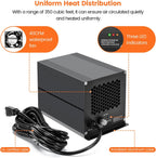 Boat Engine Compartment Heater, 650W Haoguo Bilge Heater Equipped with Self-Regulating PTC Element, for Boats Up to 500 Cubic Feet, Prevents Cabin