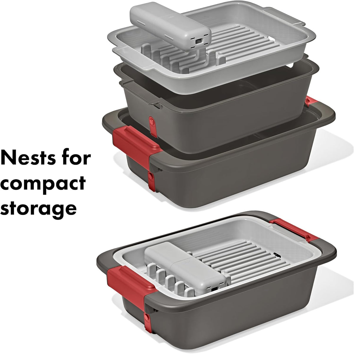 OXO Outdoor Kitchen Gear Wash, Dry and Stow System