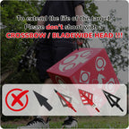 Archery Target, 6 Side Field Point Archery Target Block with Carry Handle, Easy Arrow Removal, Lightweight Poker Foam Archery Targets for Backyard